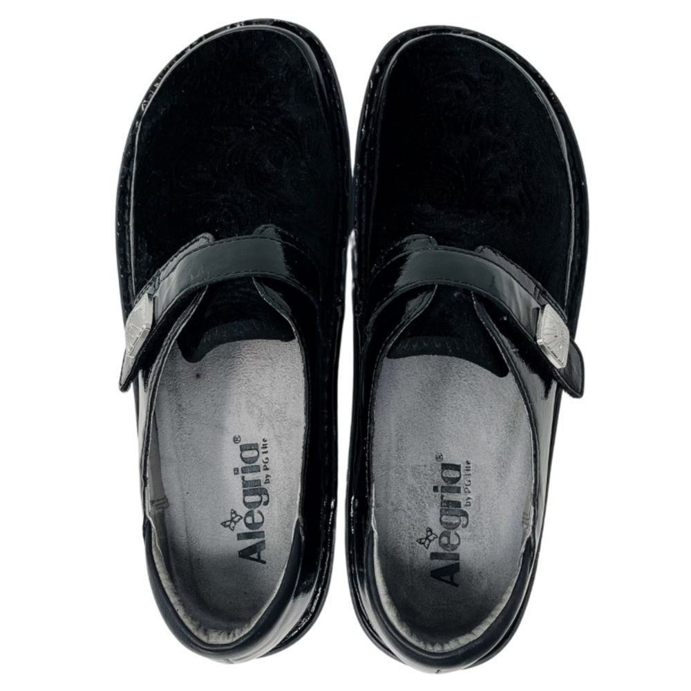 Alegria Brenna Raven Velvet Shoe by PG Lite Women’s EU 39 - Picture 8 of 14